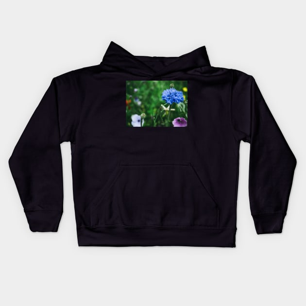 Cornflower Kids Hoodie by hextrovert